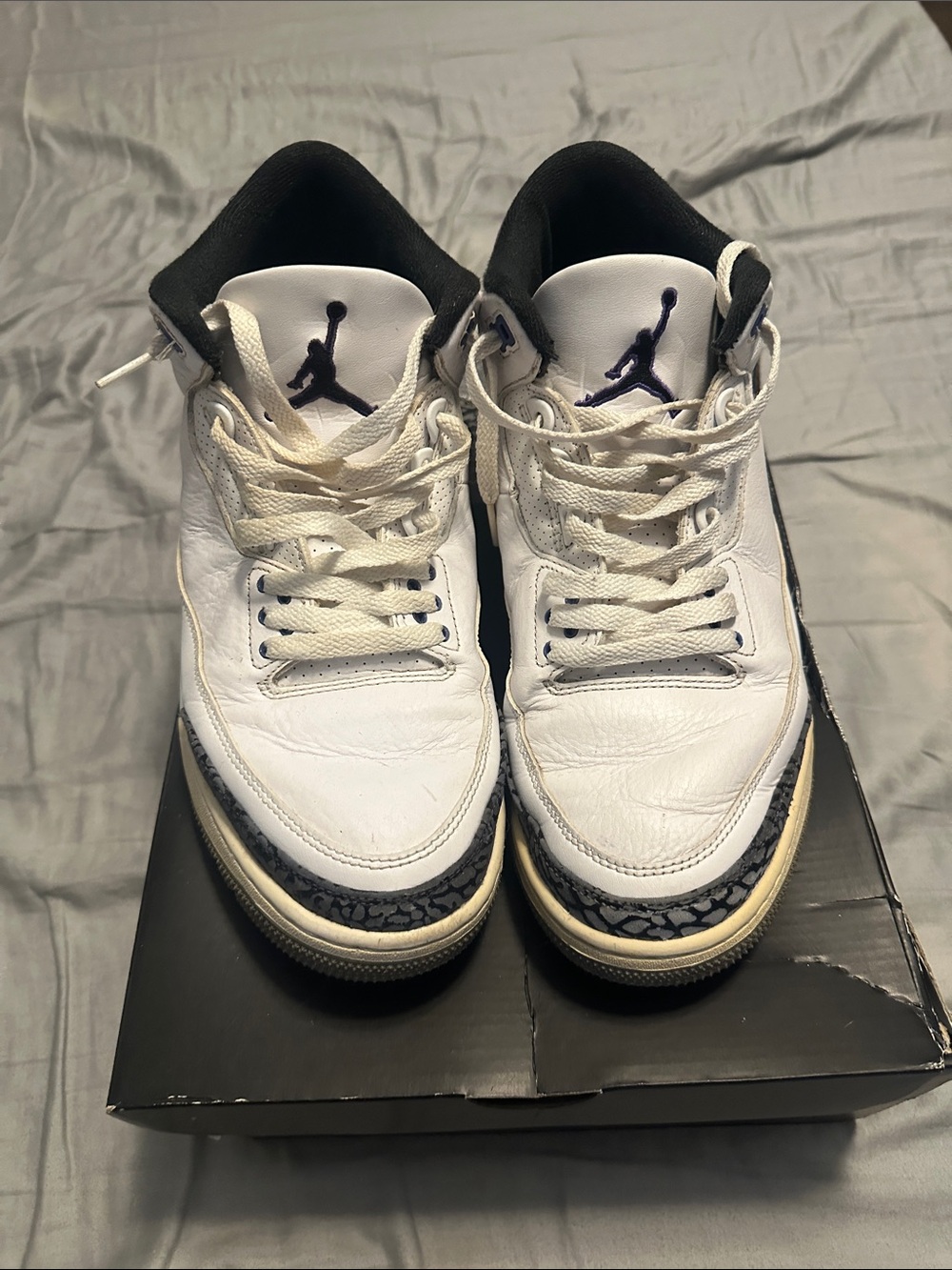Air Jordan 3 Retro Dark Iris Men’s Size 11.5
